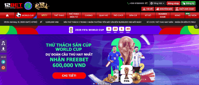 Nhà cái 12BET